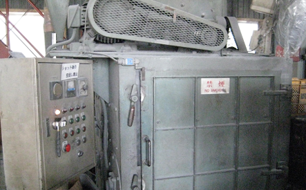 タンブラー式ショットブラスト