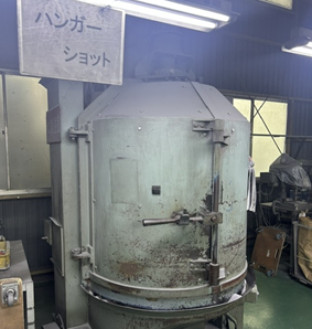 ハンガー式 ショットブラスト